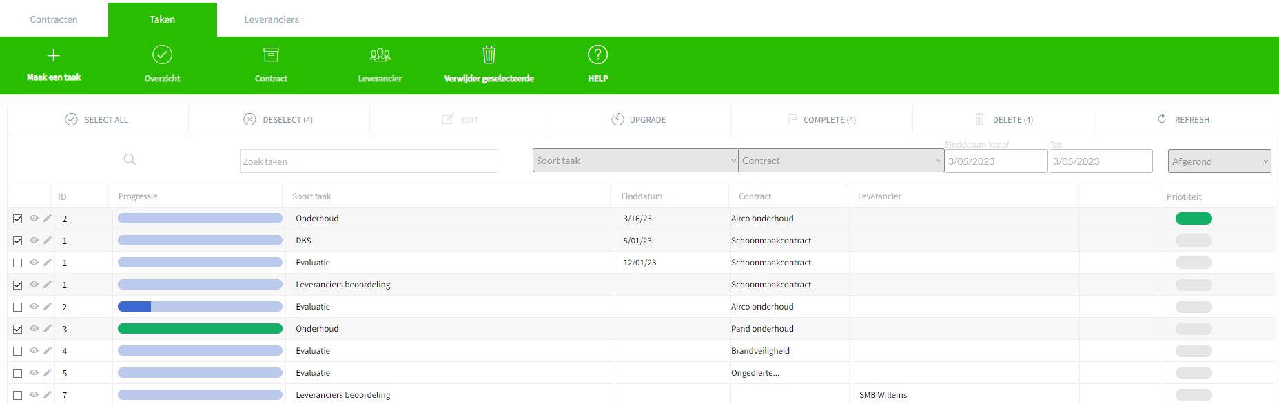 screenshot of Facility Spot